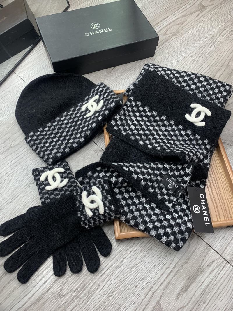 Chanel Caps Scarfs